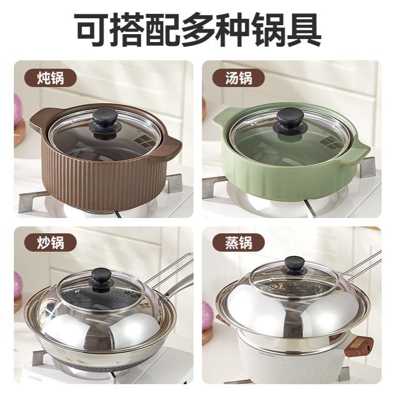 可透视防溅油锅盖｜适配平底锅