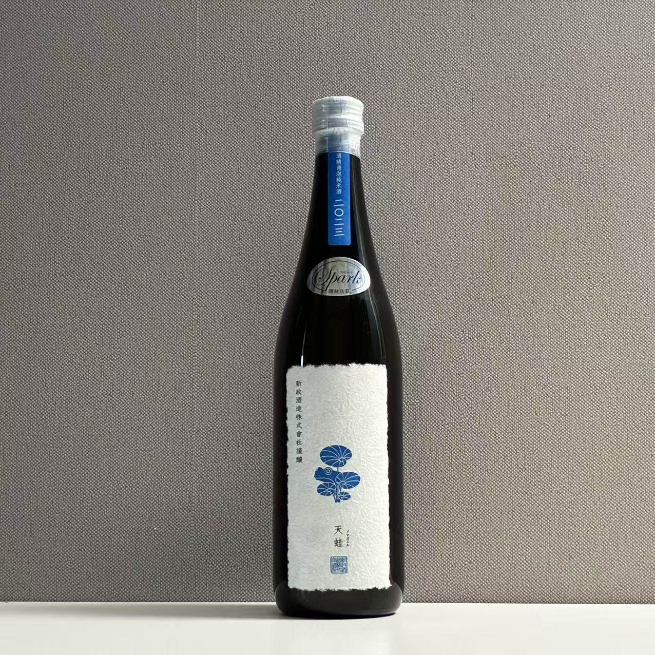 日本清酒 新政清酒  神兽系列 天蛙气泡清酒 新政酒造