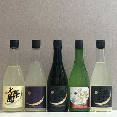 日本清酒 光荣菊 爱山 雪月 雄町 MerryCresent光荣菊酒造