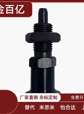 自锁型分度销锥头销旋钮柱塞弹簧拉销 ZAG33/ZAG34/ZAG43/ZAG44