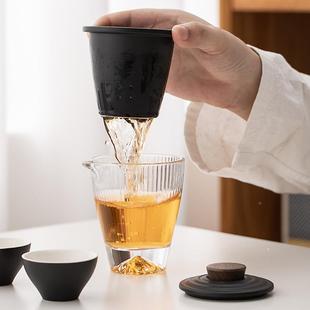 高峰快客户外露营便携壶杯功夫泡茶快客式 旅行茶具套装 杯整三套伴