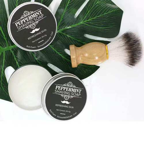 刮胡膏打泡皂泡沫皂65g