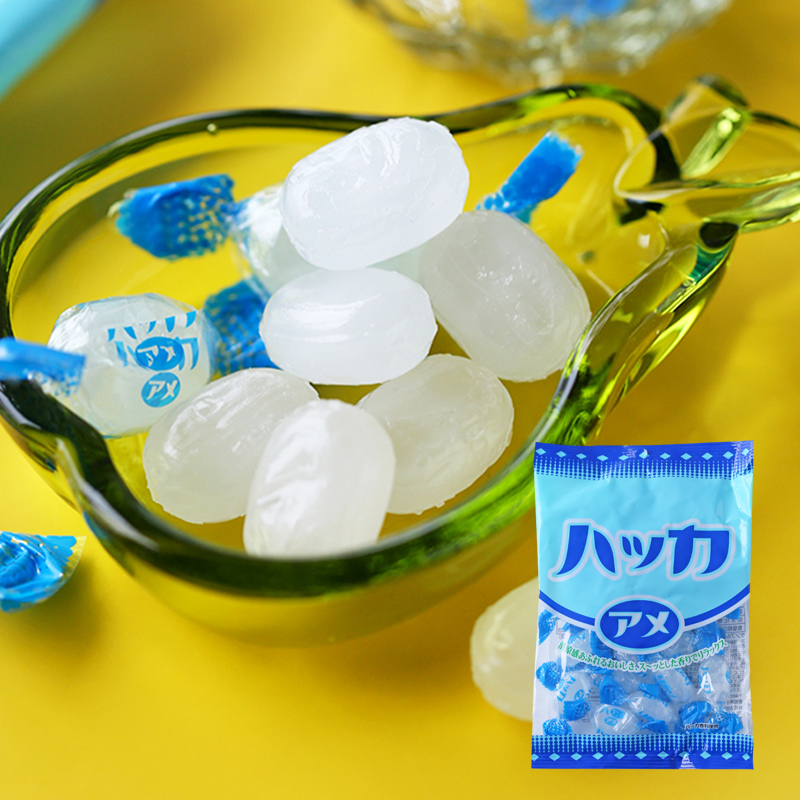 【ribon旗舰店】日本进口ribon理本薄荷糖水晶透明清新爽口糖果