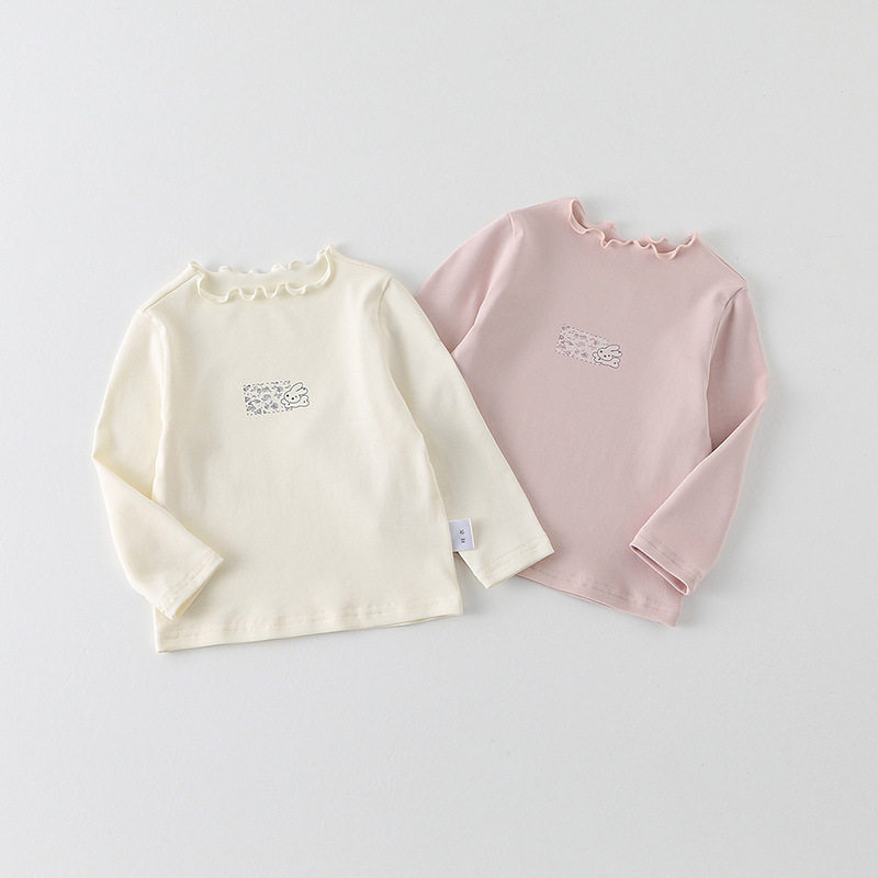 婴幼儿打底衫女童2026春季新款印花上衣女宝宝长袖百搭T恤a类