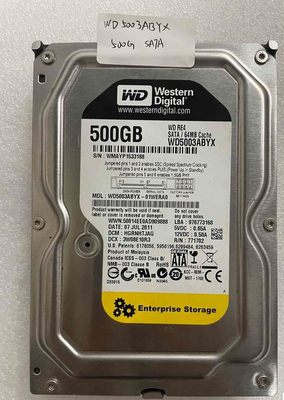 WD5003ABYX  SATA 500G 7.2K 3.5先议价