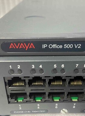 Avaya IP Office 500 v2 IP 亚美亚，成色新，功能正常使用