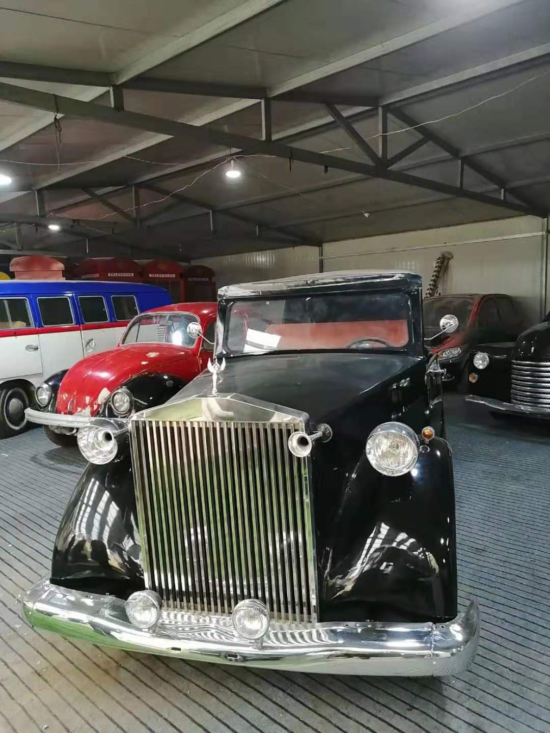 经典复古老爷车景区旅游观光车商场美陈道具车活动促销展示车