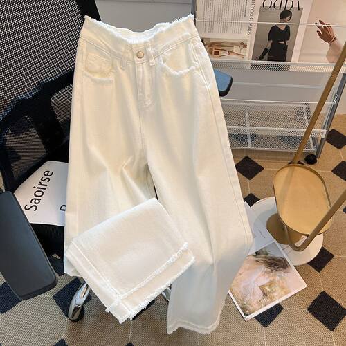 womenclothes高腰阔腿牛