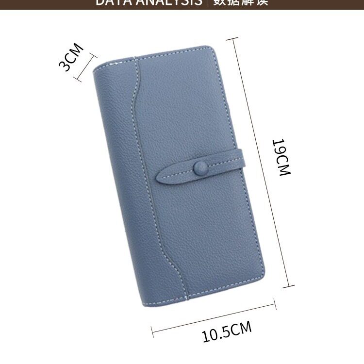 直销商务长款钱包女时尚