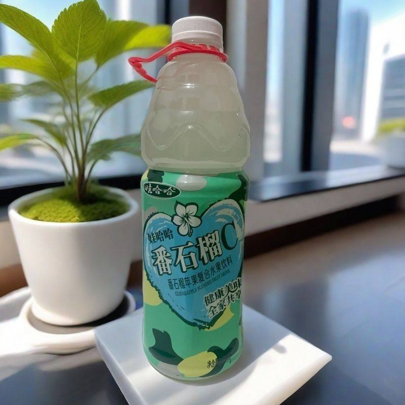 娃哈哈番石榴C大瓶装饮料苹果番石榴汁大瓶装娃哈哈番石榴C1.5kg