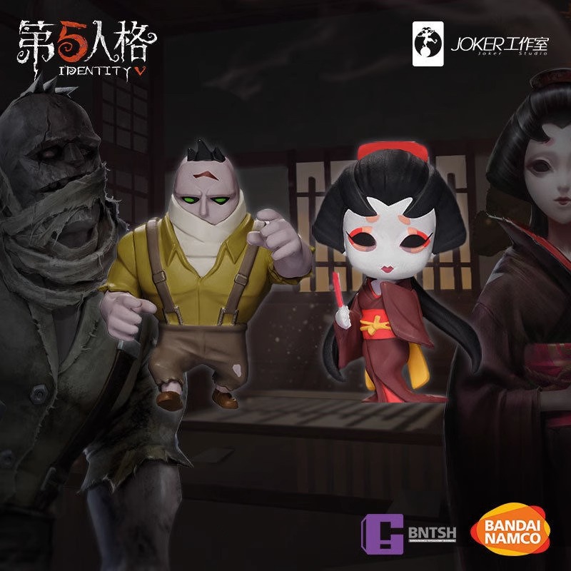 第五人格x万代扭蛋Q版公仔挂件周边公仔钥匙挂件手办潮玩盲盒摆件