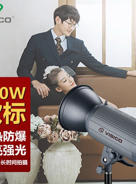 韦思（VISICO）Visico韦思HH600W闪光灯人像拍照灯摄影灯影室灯柔
