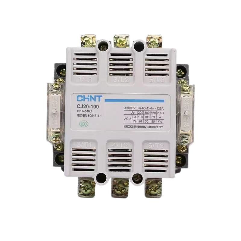 正泰（CHNT）正泰交流接触器CJ20-100220V银触点二开二闭