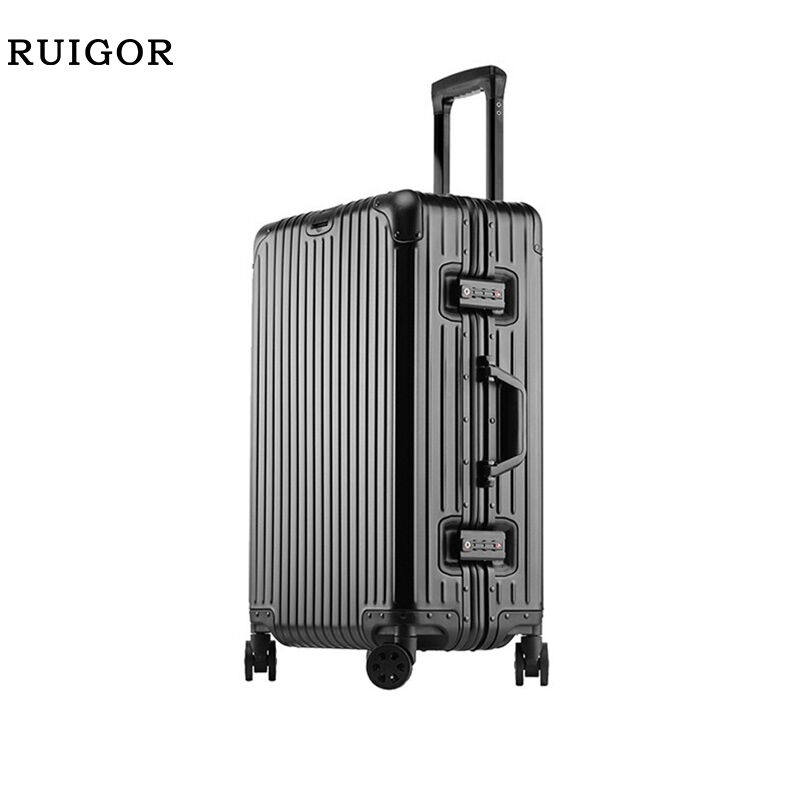 瑞戈瑞士RUIGOR瑞戈全铝镁旅行箱