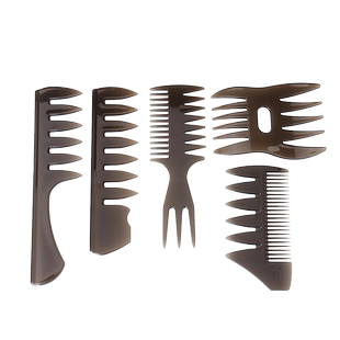 梳子男士专用定型神器梳油头美发家用大背头梳发型师造型梳大齿梳