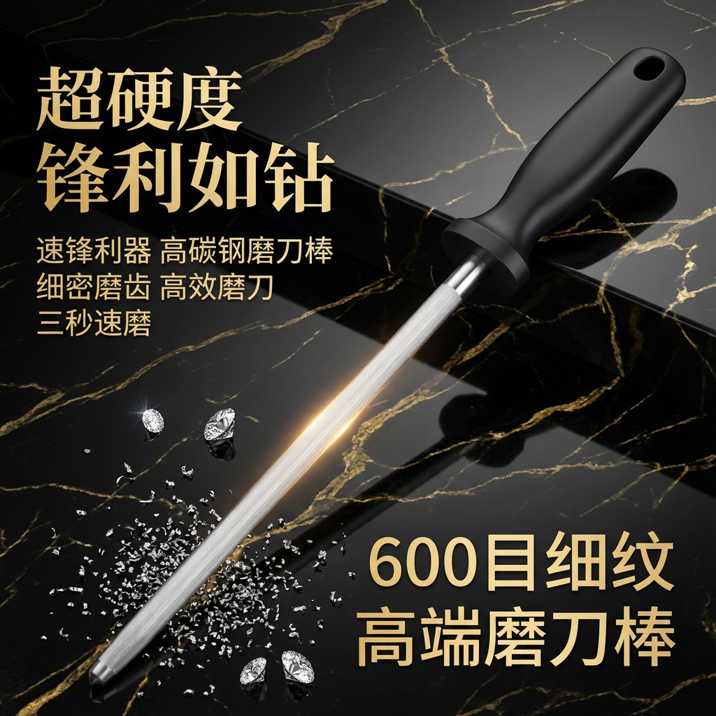 德国炜航900丝专业磨刀棒家用磨刀神器屠夫屠户肉档专用磨刀钢棒,厨房/烹饪用具,磨刀器/磨刀石/磨刀架,淘宝优惠券,粉丝福利购,淘宝优惠卷