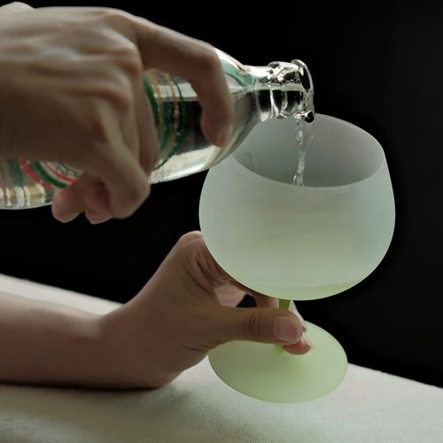 MINOANHOMEY家居酒杯渐变磨砂杯