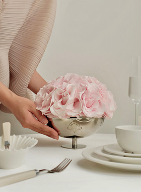 MINOAN HOMEY 婴儿粉永生玫瑰鲜花家居装饰摆件乔迁礼物新婚礼物