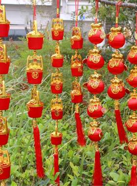 新房乔迁红福袋一桶金灯笼串