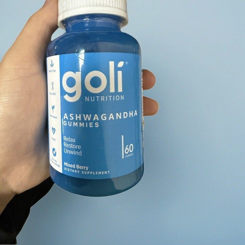 goli进口南非醉茄ksm66舒压软糖降低皮质醇提取物舒缓调节压力