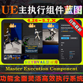 5.7虚幻蓝图 Master Execution UE4.26 Component 主执行处决系统