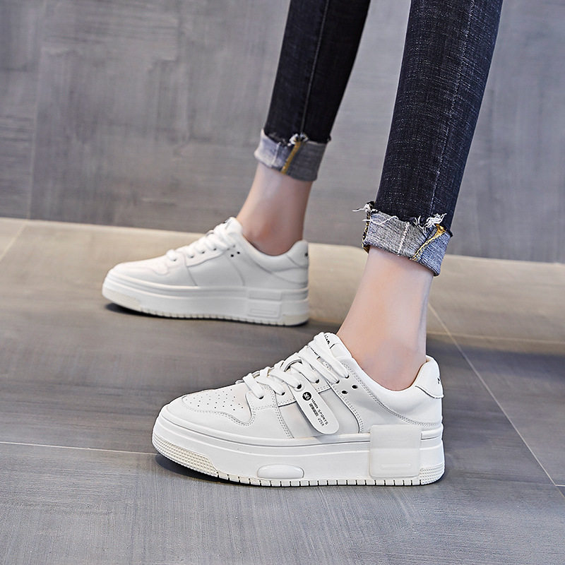 2023年秋季新款小白鞋女休闲平底单鞋百搭透气鞋子大码女鞋40-43,女鞋,时尚休闲鞋,淘宝优惠券,粉丝福利购,淘宝优惠卷