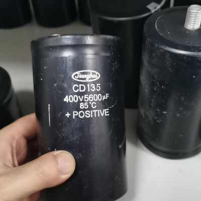 CD135拆机江海电容 400V  5600uf. 有三