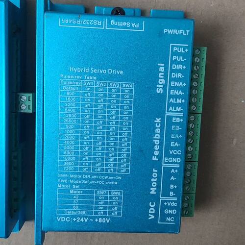 闭环步进电机驱动器TS808D HS506出