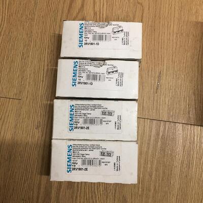 断路器辅助触点 3RV1901-2E 15个 3RV1901-1D 1