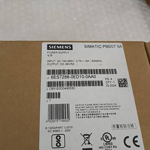 PM207 5A电源 型号6ES728