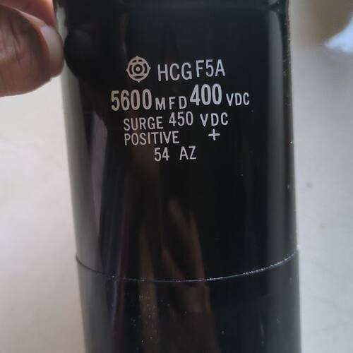 拆机 5600MFD400VDC 海立 HCGF5A变频