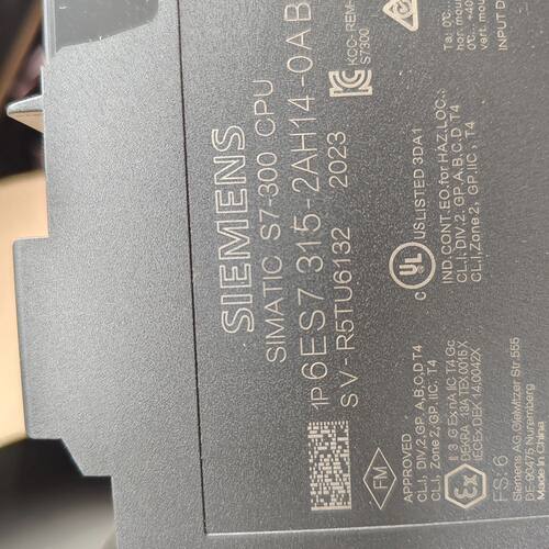 S7-300 CPU模块 型号6ES7 3