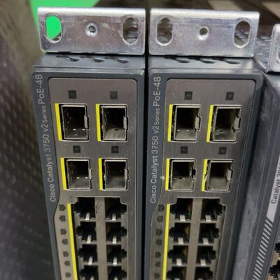 wS-C3750V2-48PS-S  三层48口poe