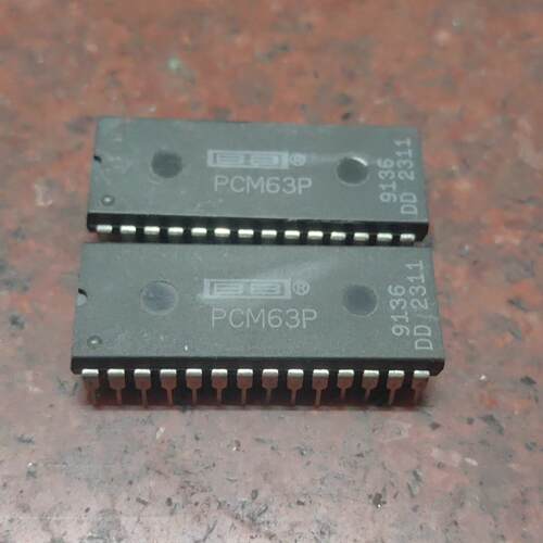PCM63P  拆机解码芯片  产地台湾  实图同批