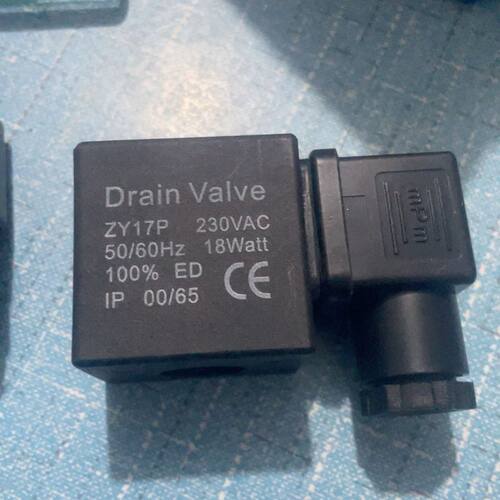 线圈 电子排水阀ZY17P 230VAC 18W IP0