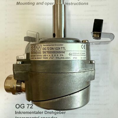 德国SEW编码器OG72DN1024TTL堡盟定制版