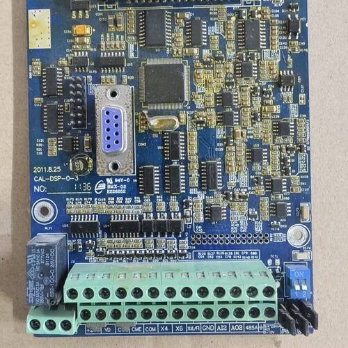 康沃CDE300变频器主板CAL-DSP-0-3 拆机
