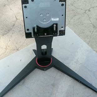 AOC显示器支架底座 型号C32G2E 黑色带红色点缀 成色