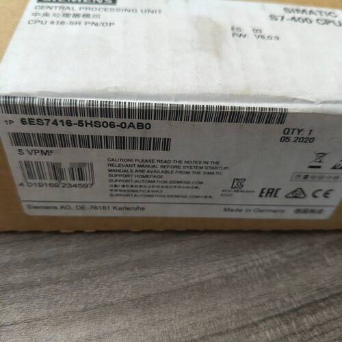 CPU 416-5H PN/DP 型号6ES7416-