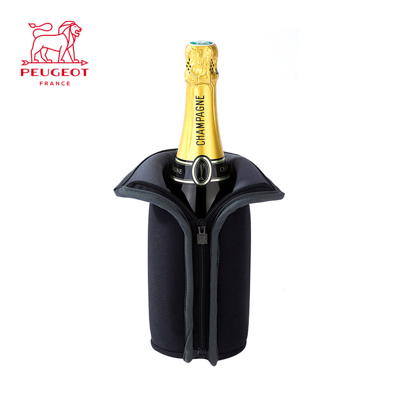 法国标致Peugeot 香槟酒瓶红葡萄酒袋便携隔热保温酒袋恒温袋冰袋