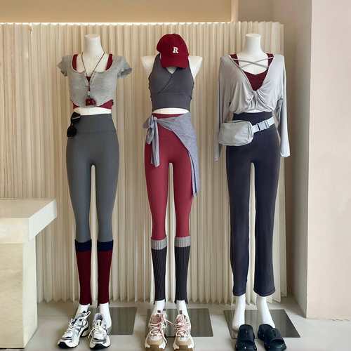 2月瑜伽服橱窗搭配（六）