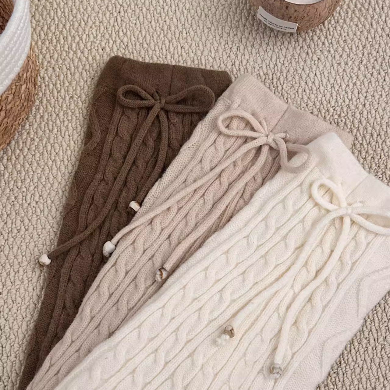 祖儿兔兔· 抽绳绵袜套2511D11