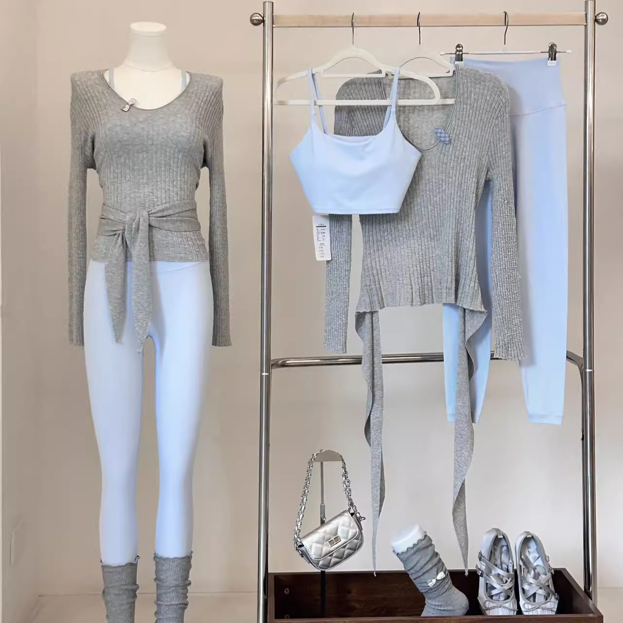 祖儿兔兔miu风~韩系瑜伽服上新