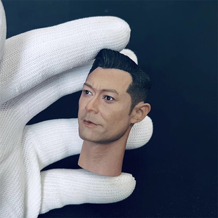 1/6 兵人头雕 亚洲巨星 古天乐 头雕 12寸兵人模型配件 现货