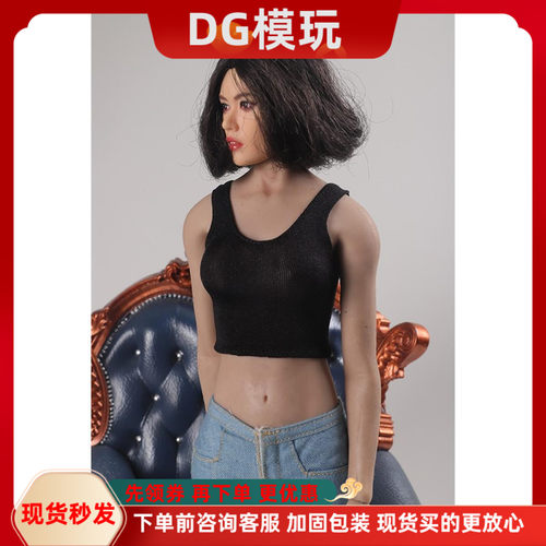 CCTOYS 1/6 兵人衣服 CC004 女式打底运动背心 短打衫潮流 现货