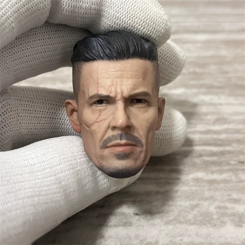 1/6兵人头雕 死侍 2 cabie 电索 Deadpool 欧美 平静版 头雕 现货