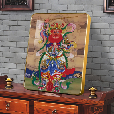 “王灵官”高清画像摆台结缘挂画