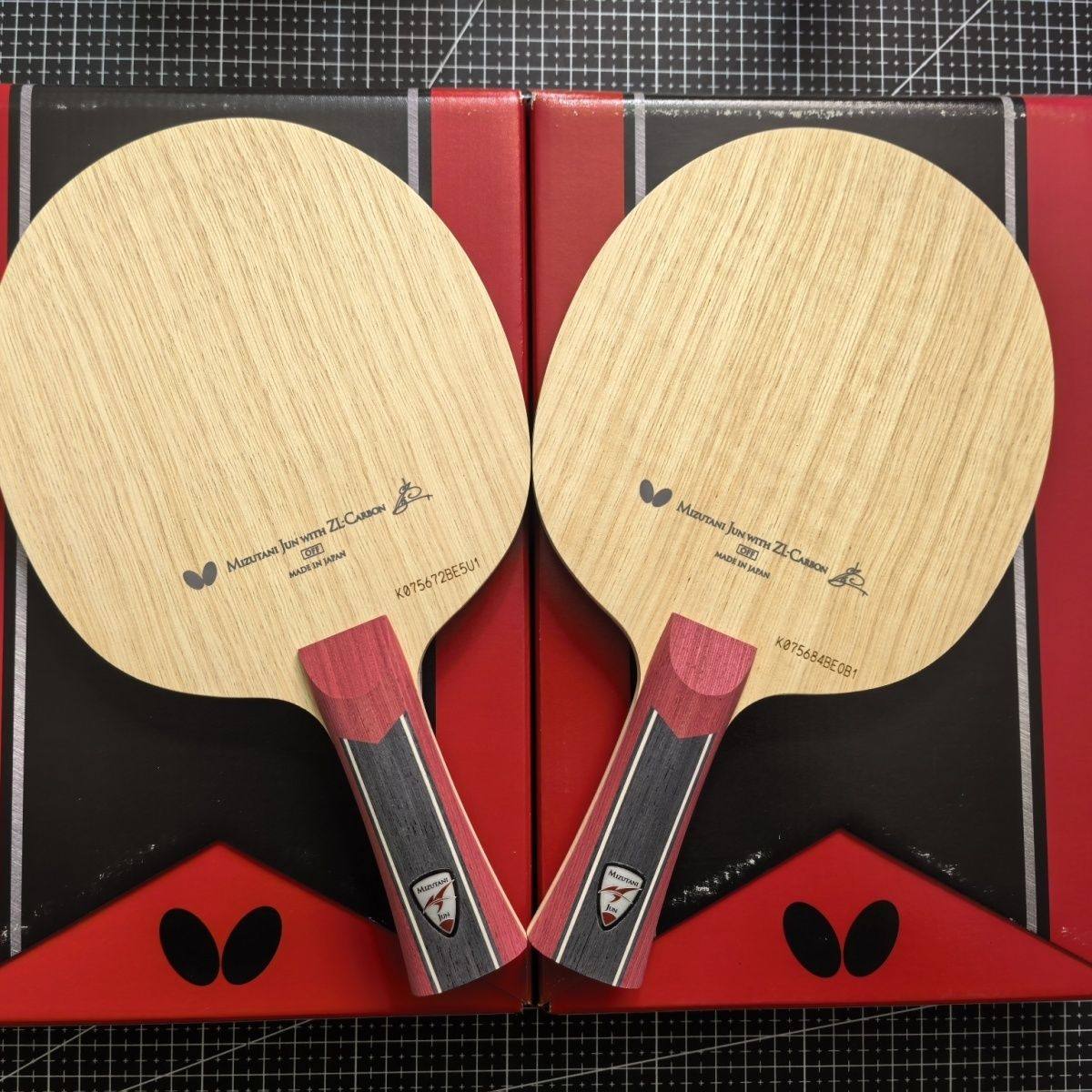 蝴蝶水谷隼ZLC超级水谷隼SUPERZLC碳素纤维乒乓球拍底板36611