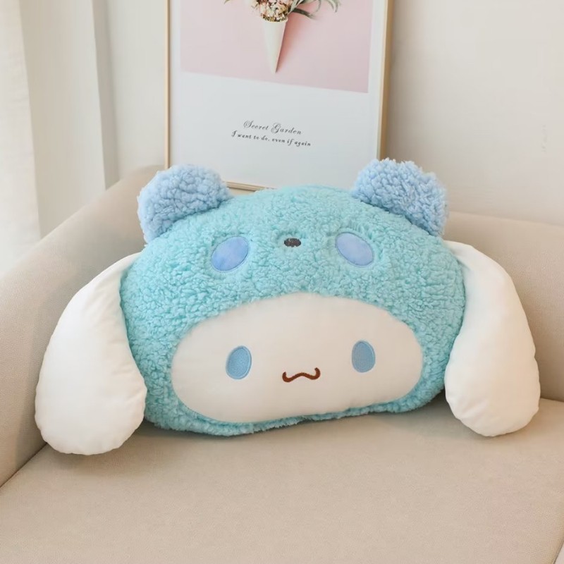 玉桂狗靠垫毛毯子二合一大耳狗办公室趴cinnamoroll午睡枕两用被,居家布艺,抱枕被,淘宝优惠券,粉丝福利购,淘宝优惠卷