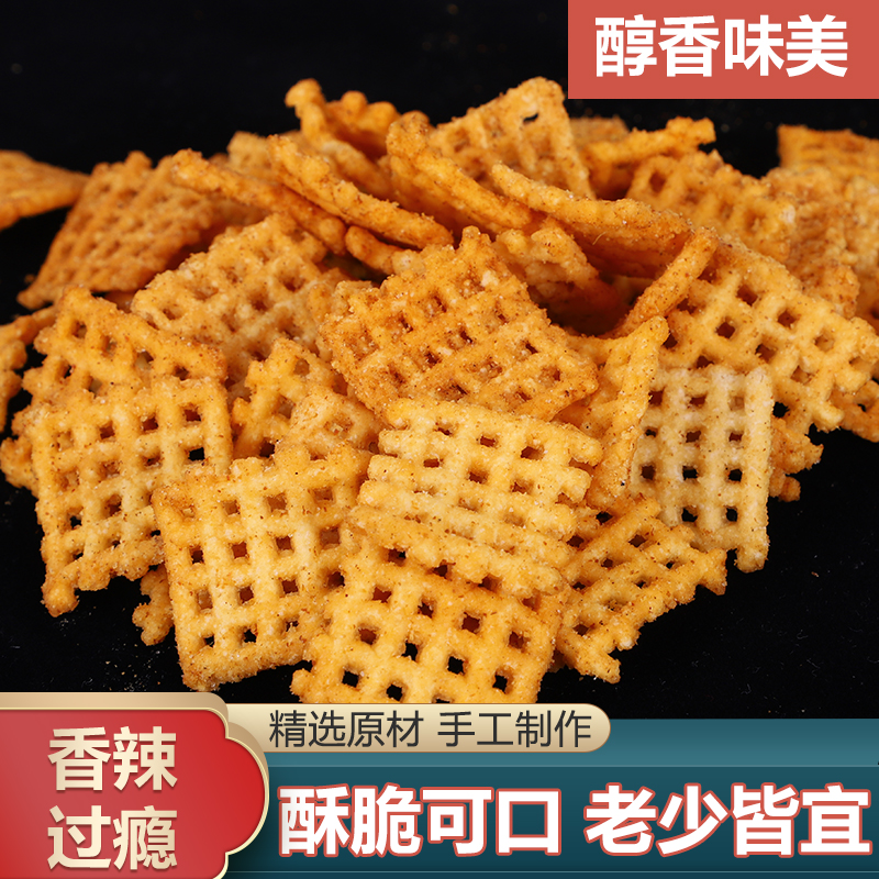 蜗妞牛锅巴陕西麻辣小零食